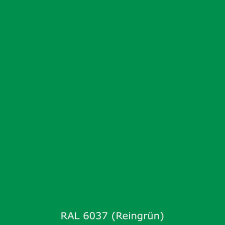 Toilettenrückwand Einfarbig RAL 6037 Reingrün