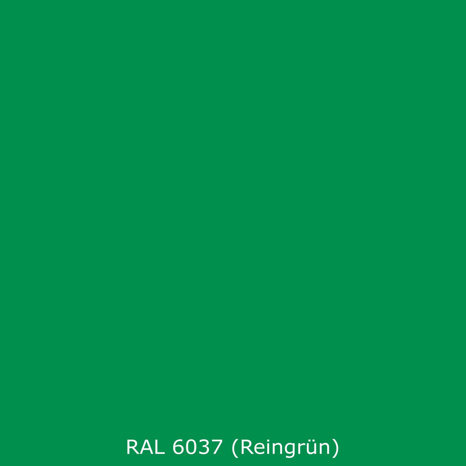 Toilettenrückwand Einfarbig RAL 6037 Reingrün