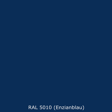 Toilettenrückwand Einfarbig RAL 5010 Enzianblau