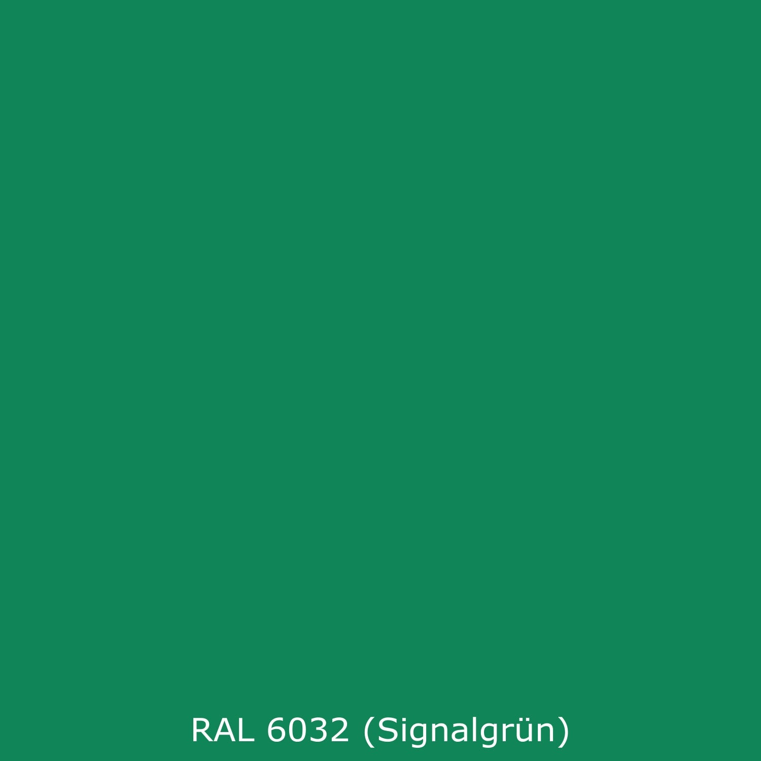 Toilettenrückwand Einfarbig RAL 6032 Signalgrün