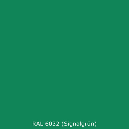 Toilettenrückwand Einfarbig RAL 6032 Signalgrün