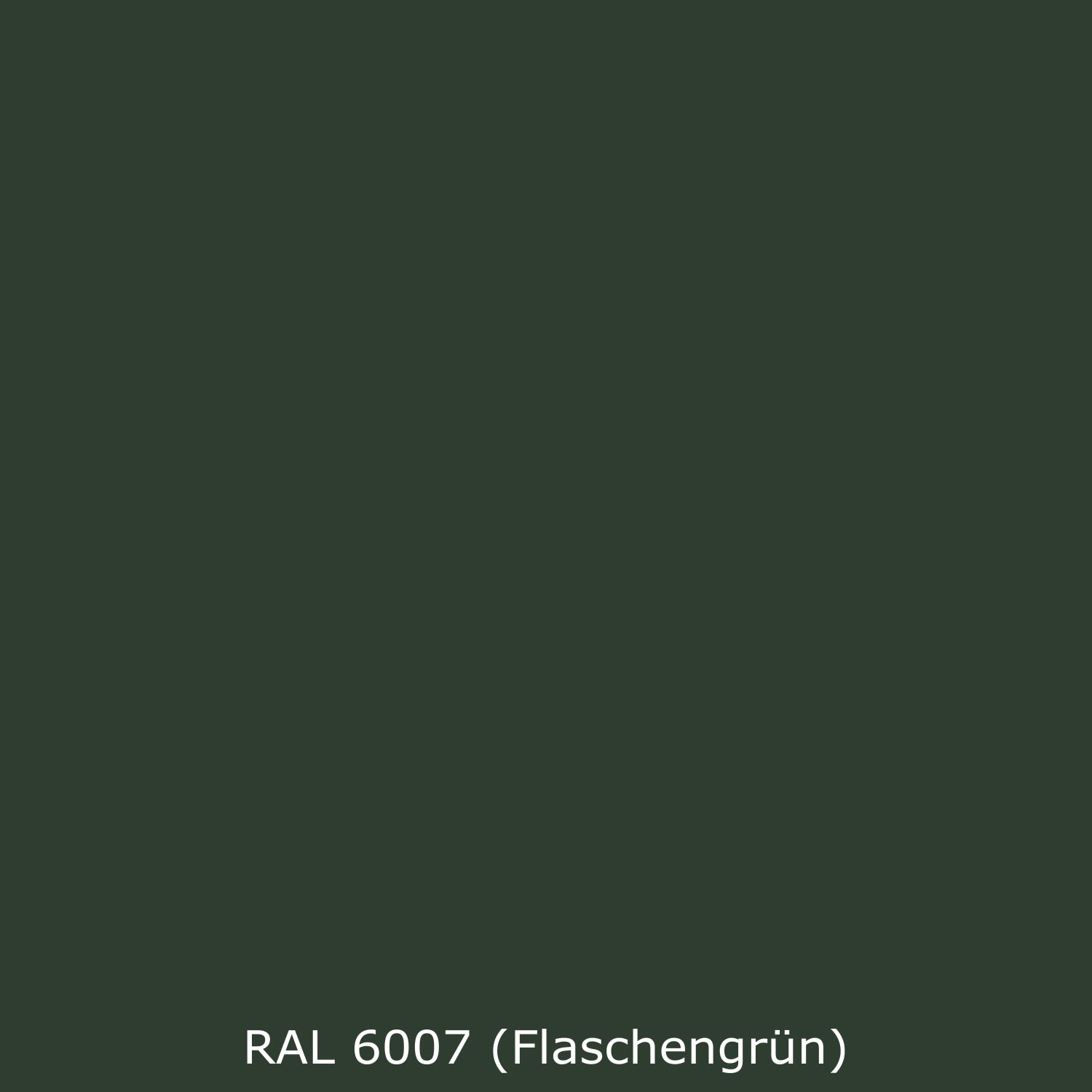 Toilettenrückwand Einfarbig RAL 6007 Flaschengrün