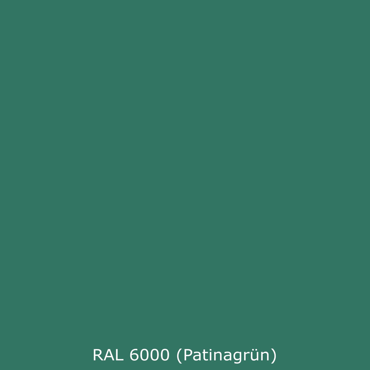 Toilettenrückwand Einfarbig RAL 6000 – Platinagrün