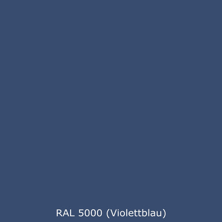 Toilettenrückwand Einfarbig RAL 5000 Violettblau