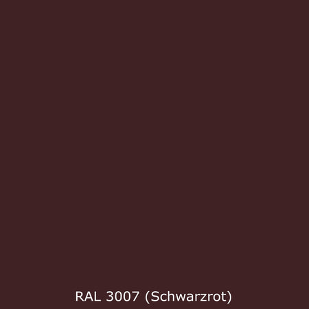 Toilettenrückwand Einfarbig RAL 3007 Schwarzrot