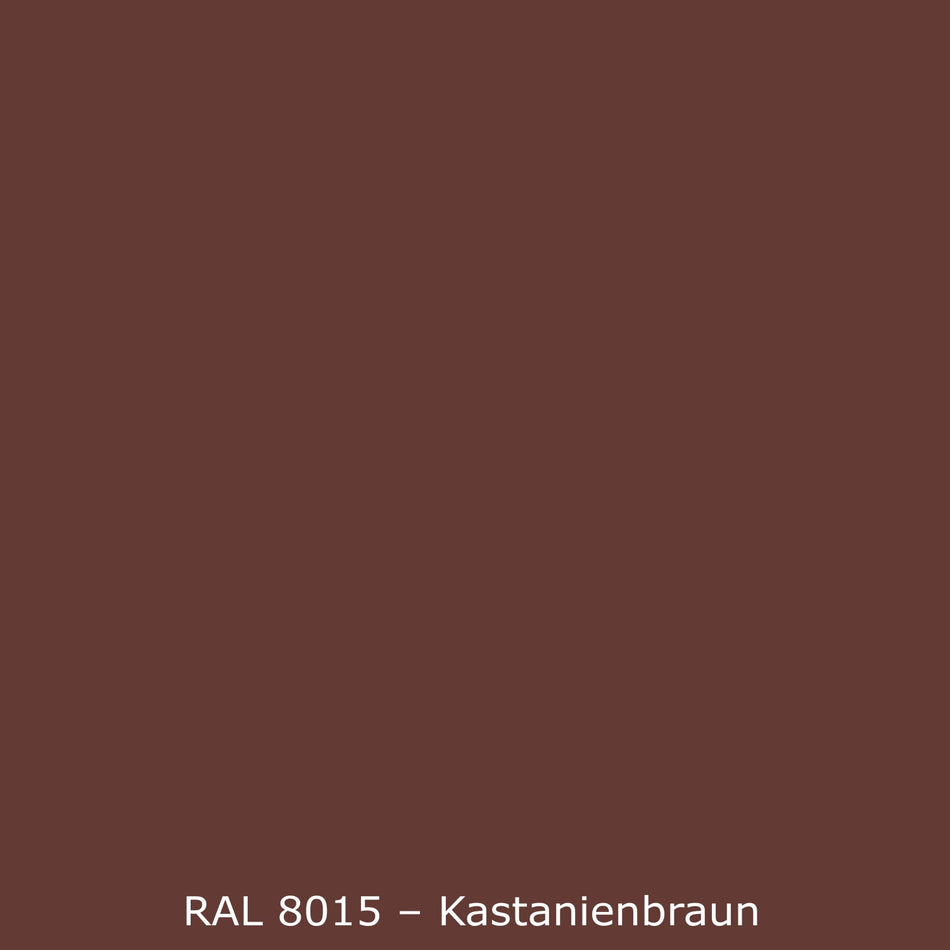 Toilettenrückwand Einfarbig RAL 8015 Kastanienbraun