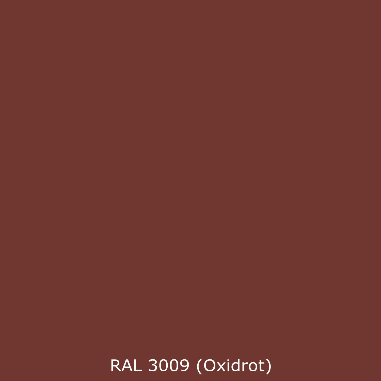 Toilettenrückwand Einfarbig RAL 3009 Oxidrot