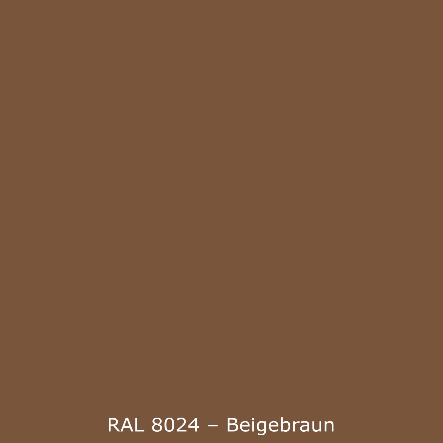 Toilettenrückwand Einfarbig RAL 8024 Beigebraun