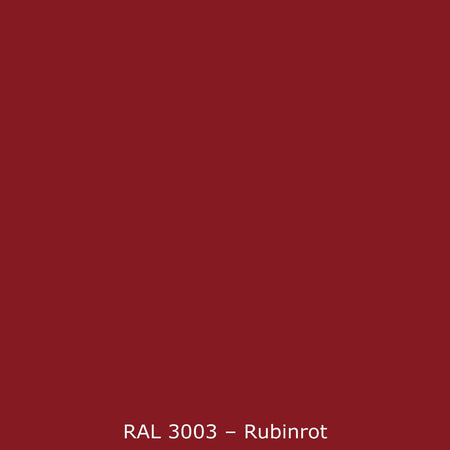 Toilettenrückwand Einfarbig RAL 3003 Rubinrot
