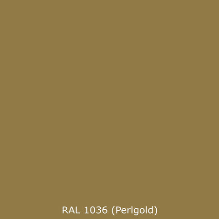 Toilettenrückwand Einfarbig RAL 1036 Perlgold