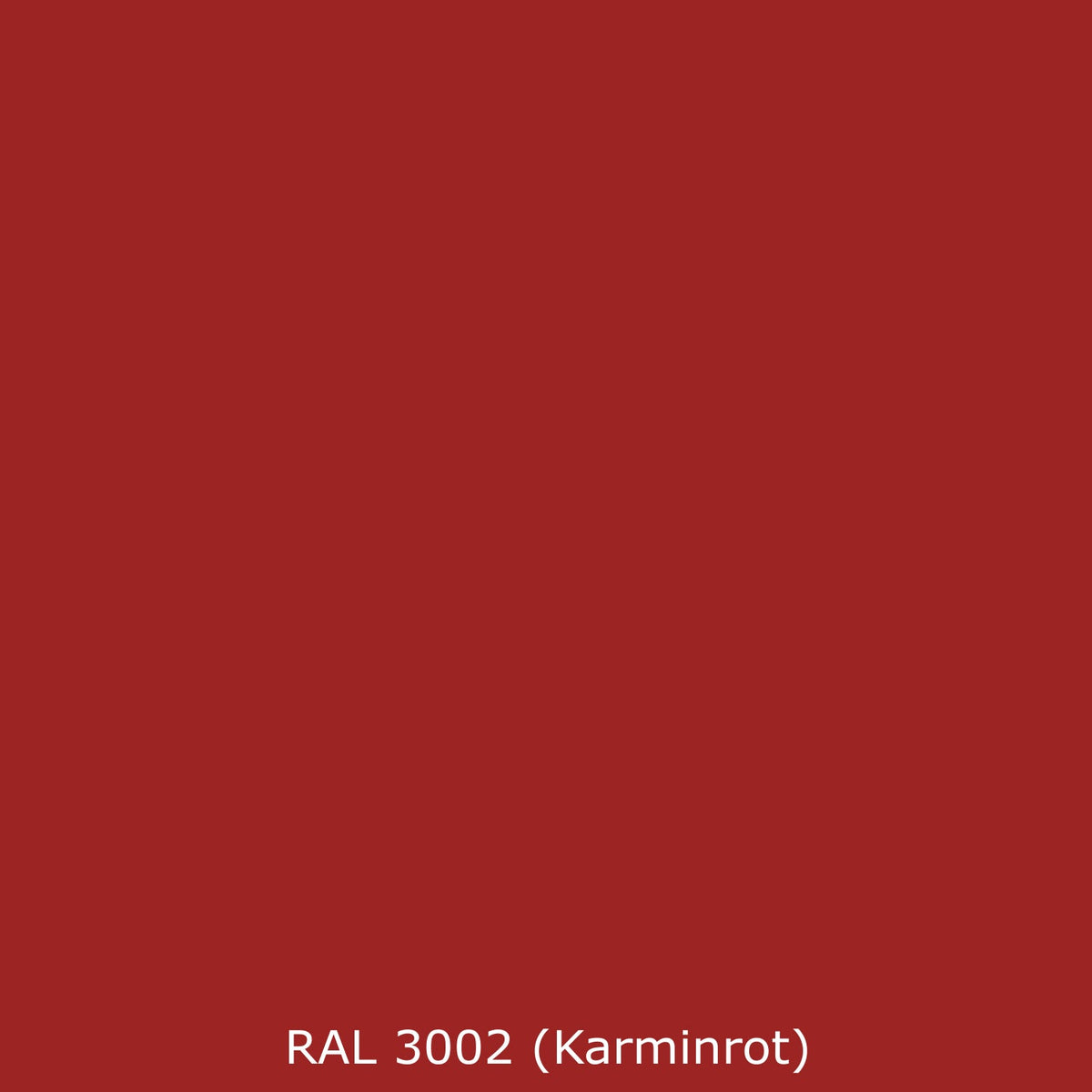 Toilettenrückwand Einfarbig RAL 3002 Karminrot