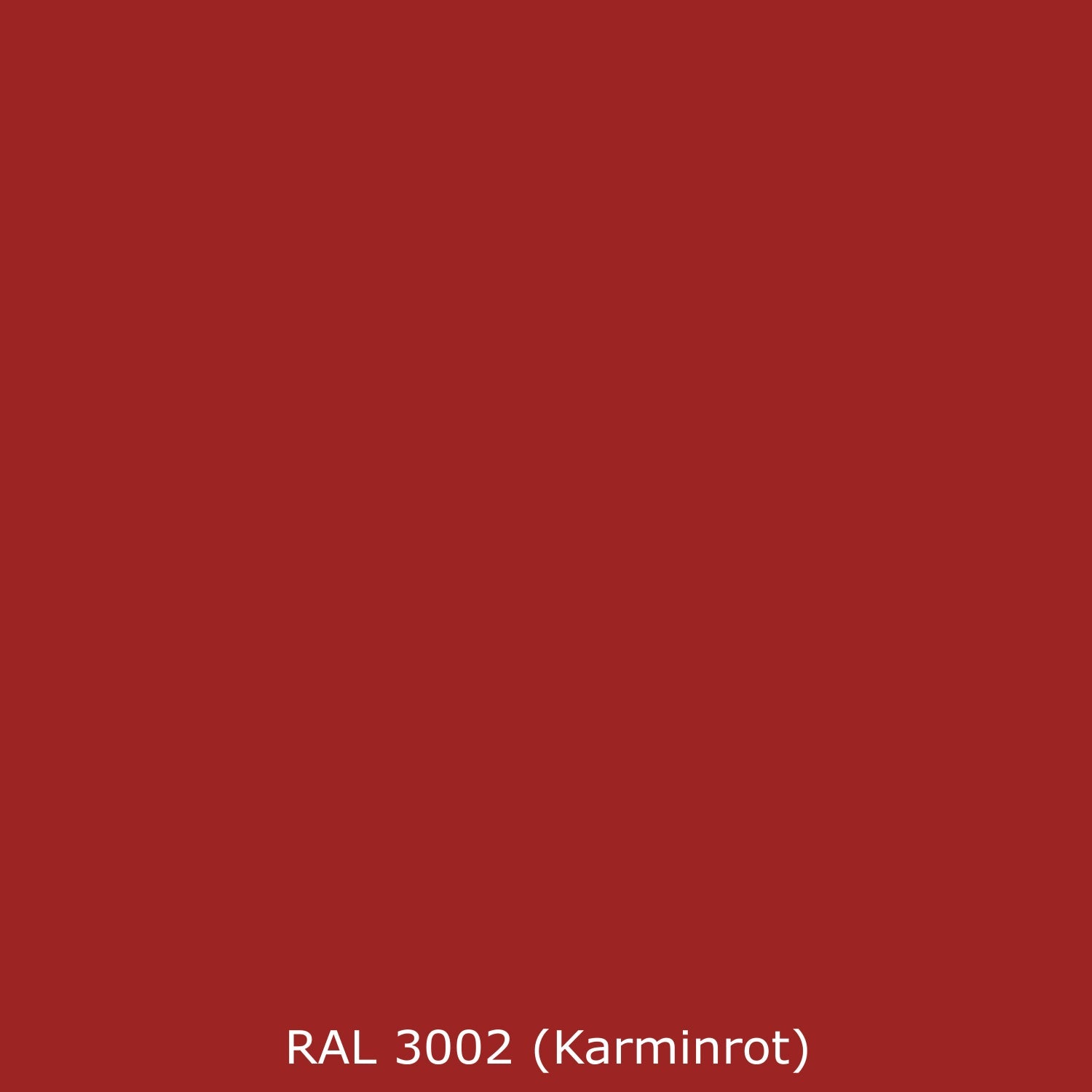 Toilettenrückwand Einfarbig RAL 3002 Karminrot