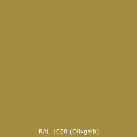 Toilettenrückwand Einfarbig RAL 1020 Olivgelb