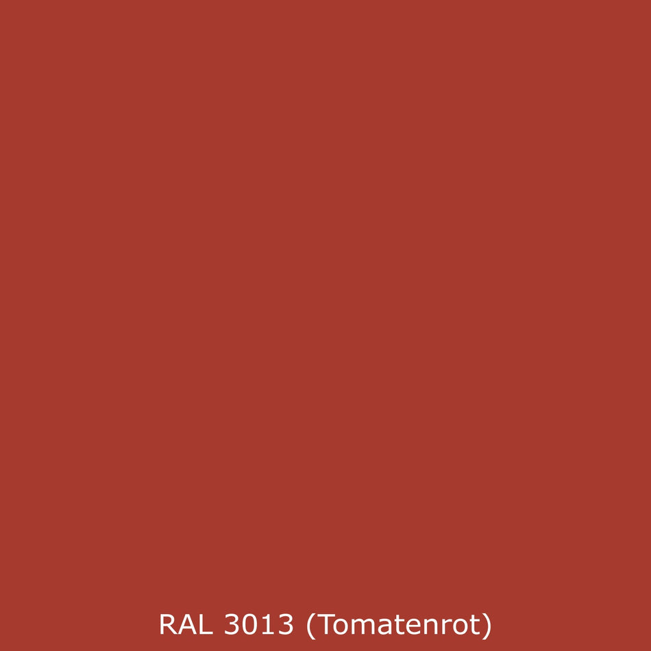 Toilettenrückwand Einfarbig RAL 3013 Tomatenrot