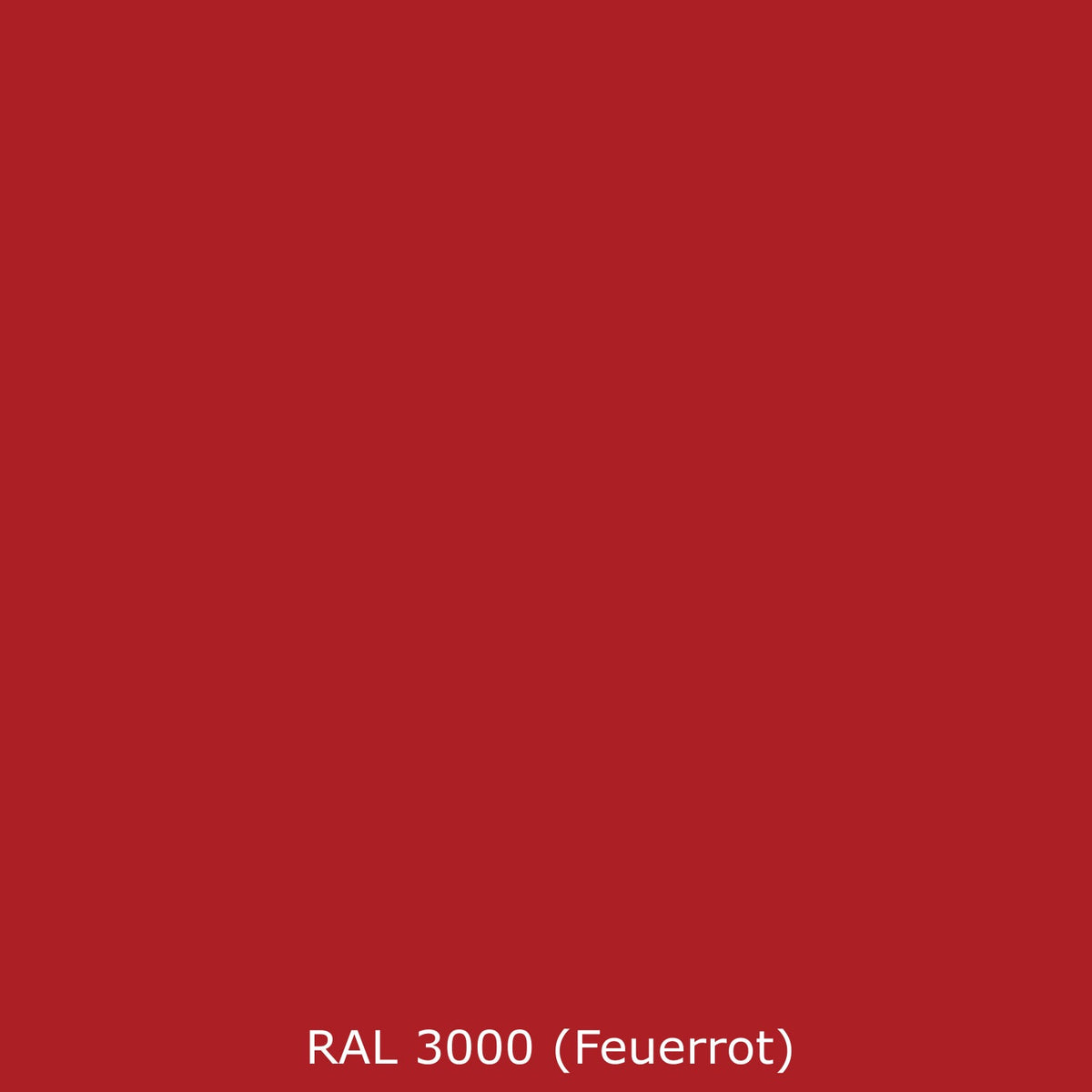 Toilettenrückwand Einfarbig RAL 3000 Feuerrot