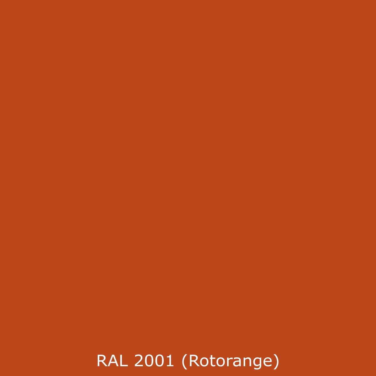 Toilettenrückwand Einfarbig RAL 2001 Rotorange