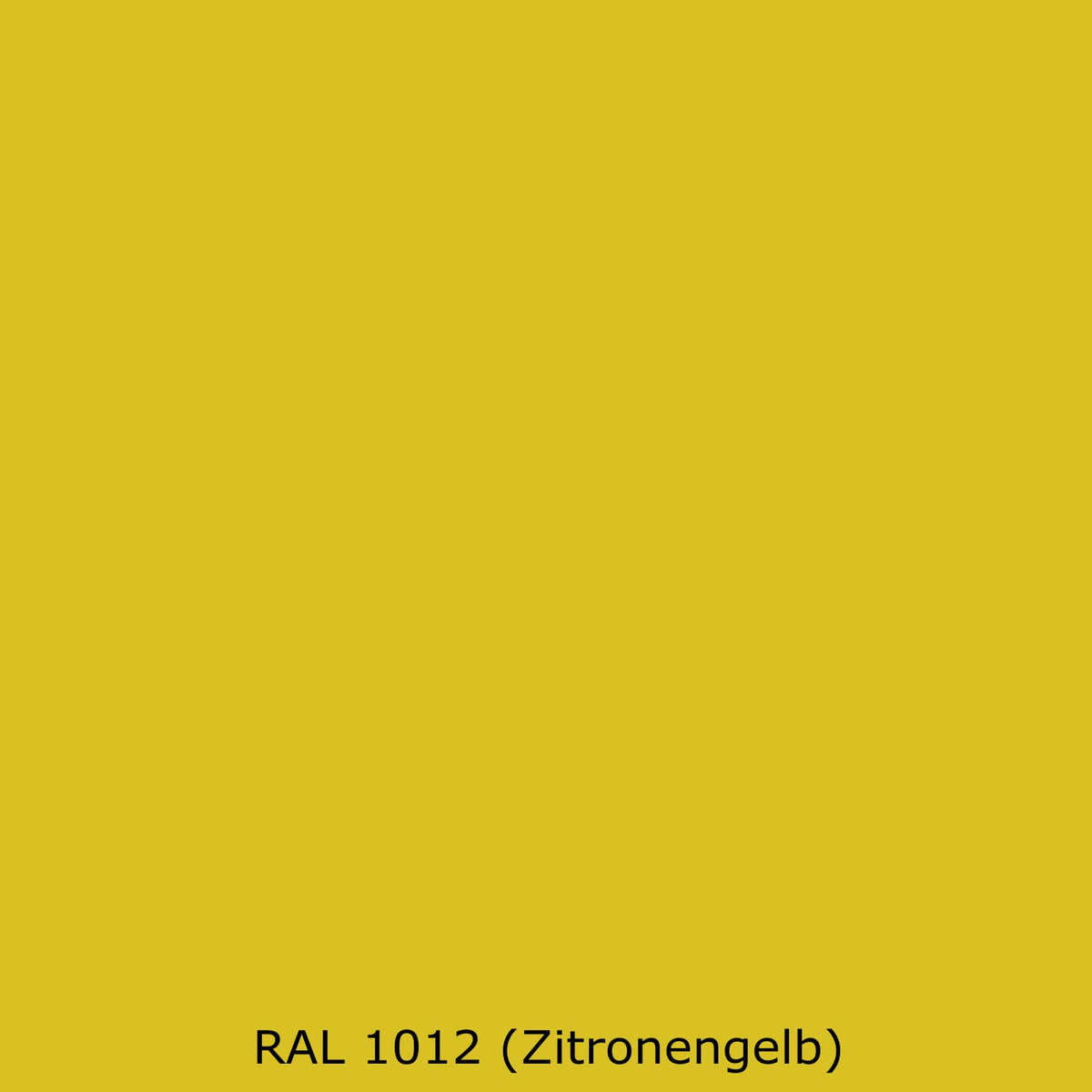 Toilettenrückwand Einfarbig RAL 1012 Zitronengelb