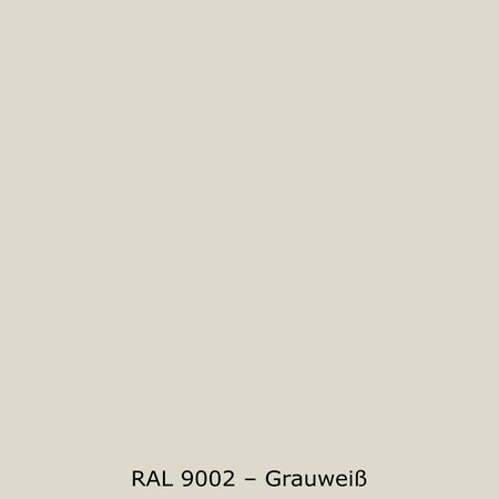 Toilettenrückwand Einfarbig RAL 9002 Grauweiß