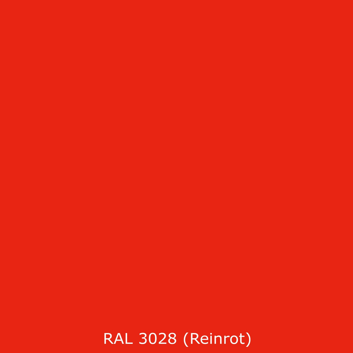 Toilettenrückwand Einfarbig RAL 3028 Reinrot
