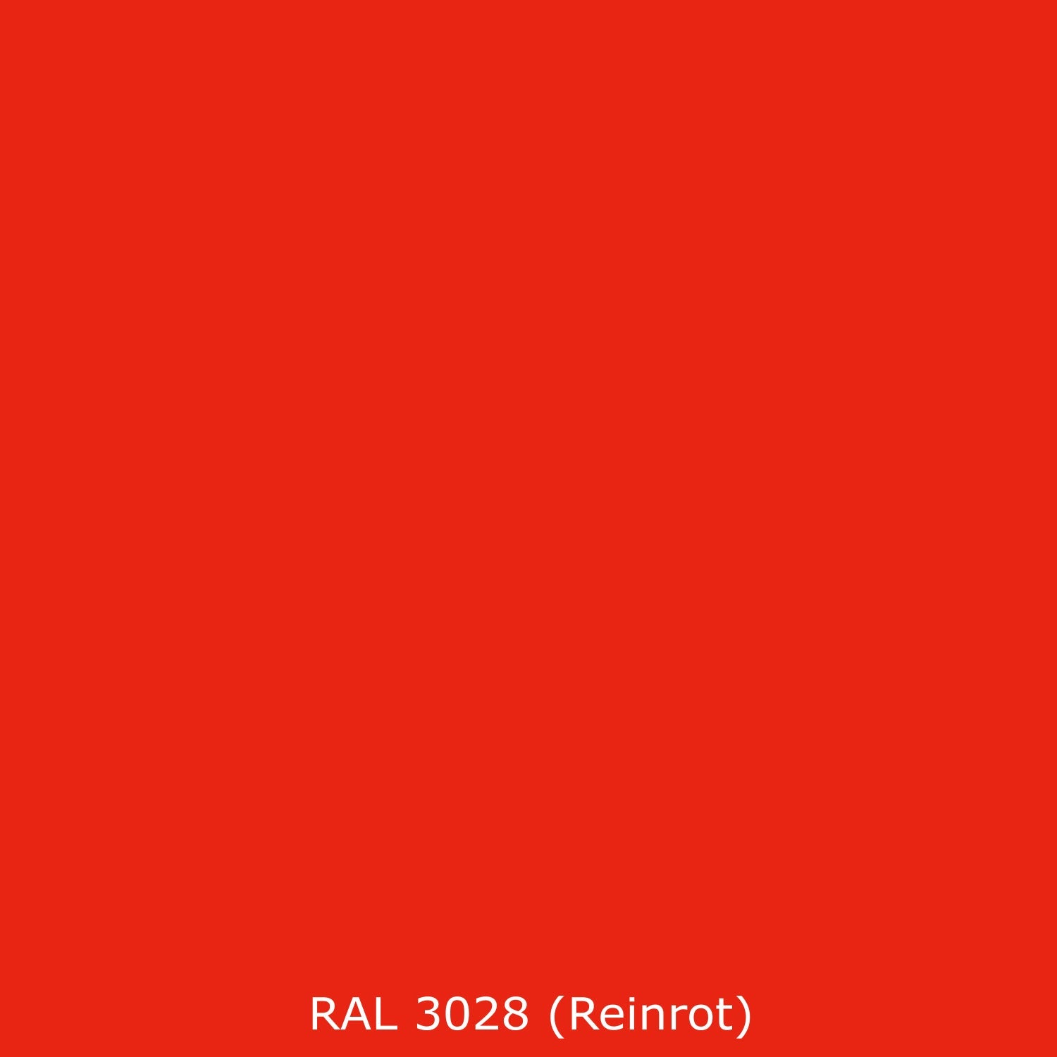 Toilettenrückwand Einfarbig RAL 3028 Reinrot