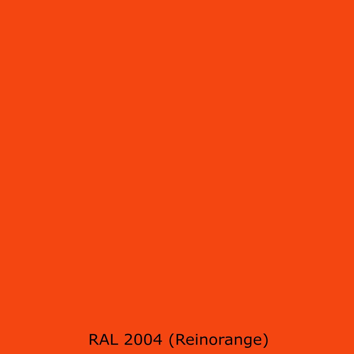 Toilettenrückwand Einfarbig RAL 2004 Reinorange