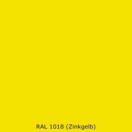 Toilettenrückwand Einfarbig RAL 1018 Zinkgelb
