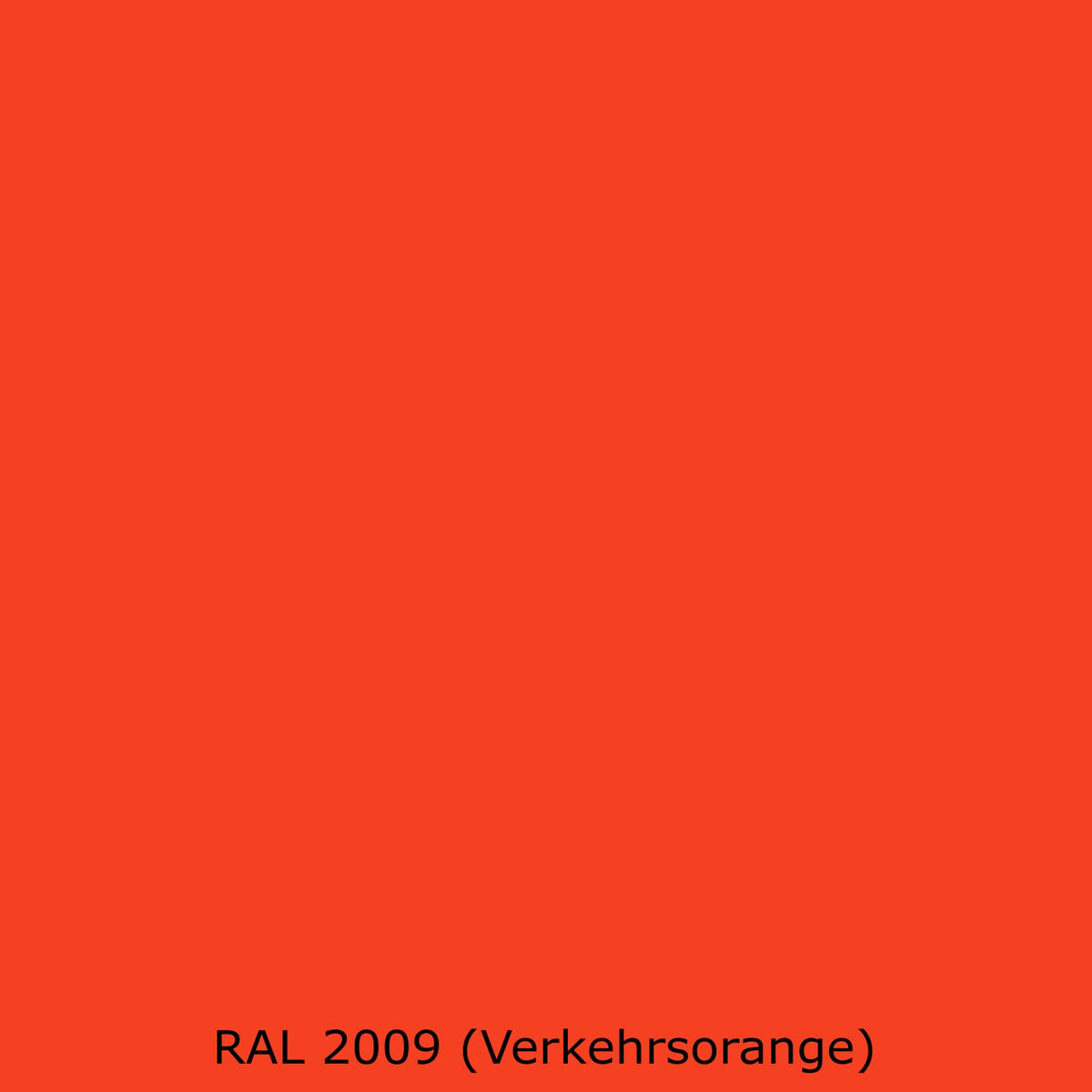 Toilettenrückwand Einfarbig RAL 2009 Verkehrsorange