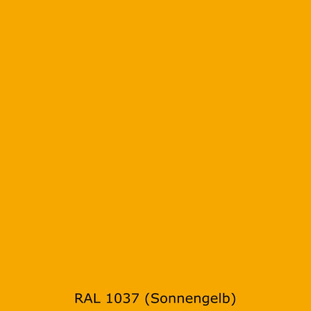 Toilettenrückwand Einfarbig RAL 1037 Sonnengelb