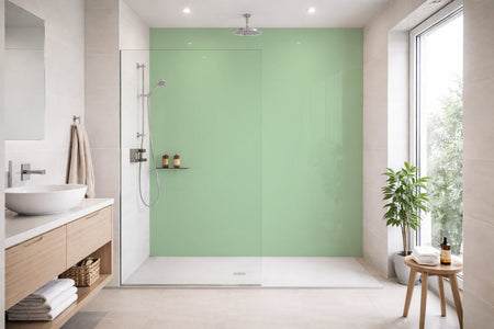 Toilettenrückwand Einfarbig RAL 7032 Kieselgrau