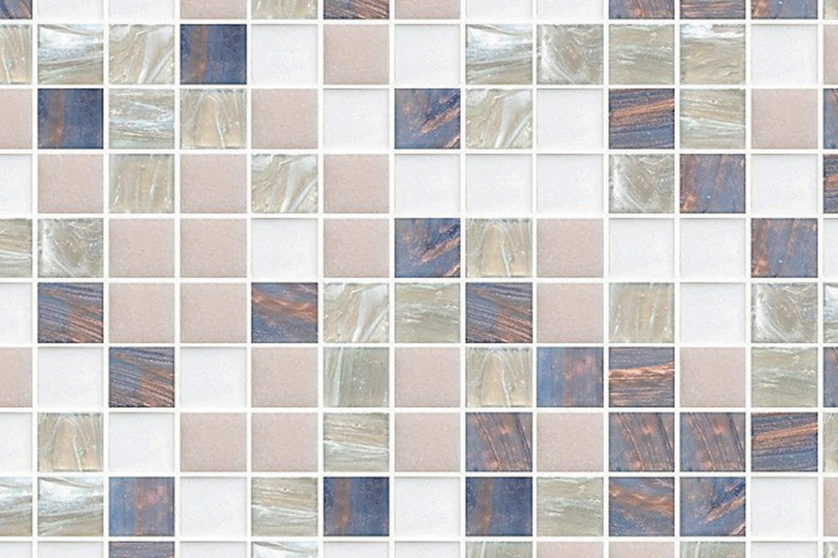 Toilettenrückwand Fliesenoptik