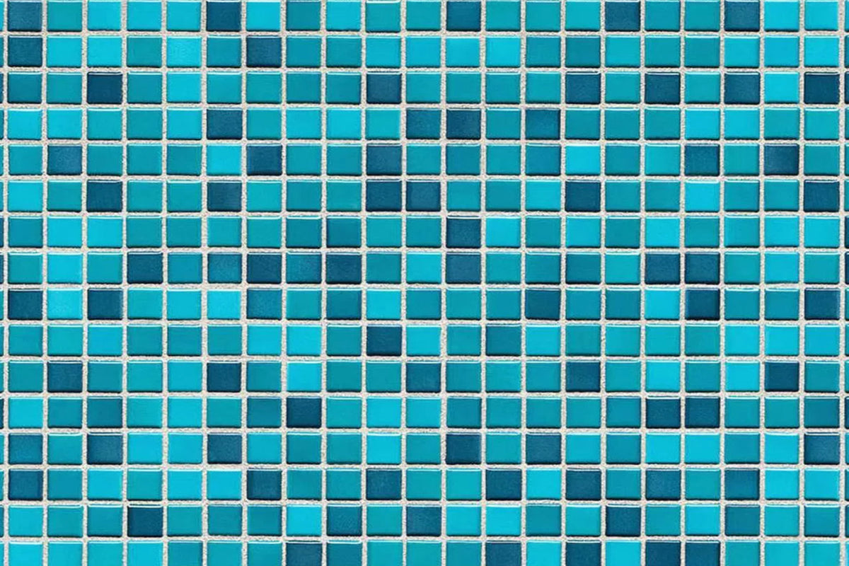 Toilettenrückwand Fliesenoptik