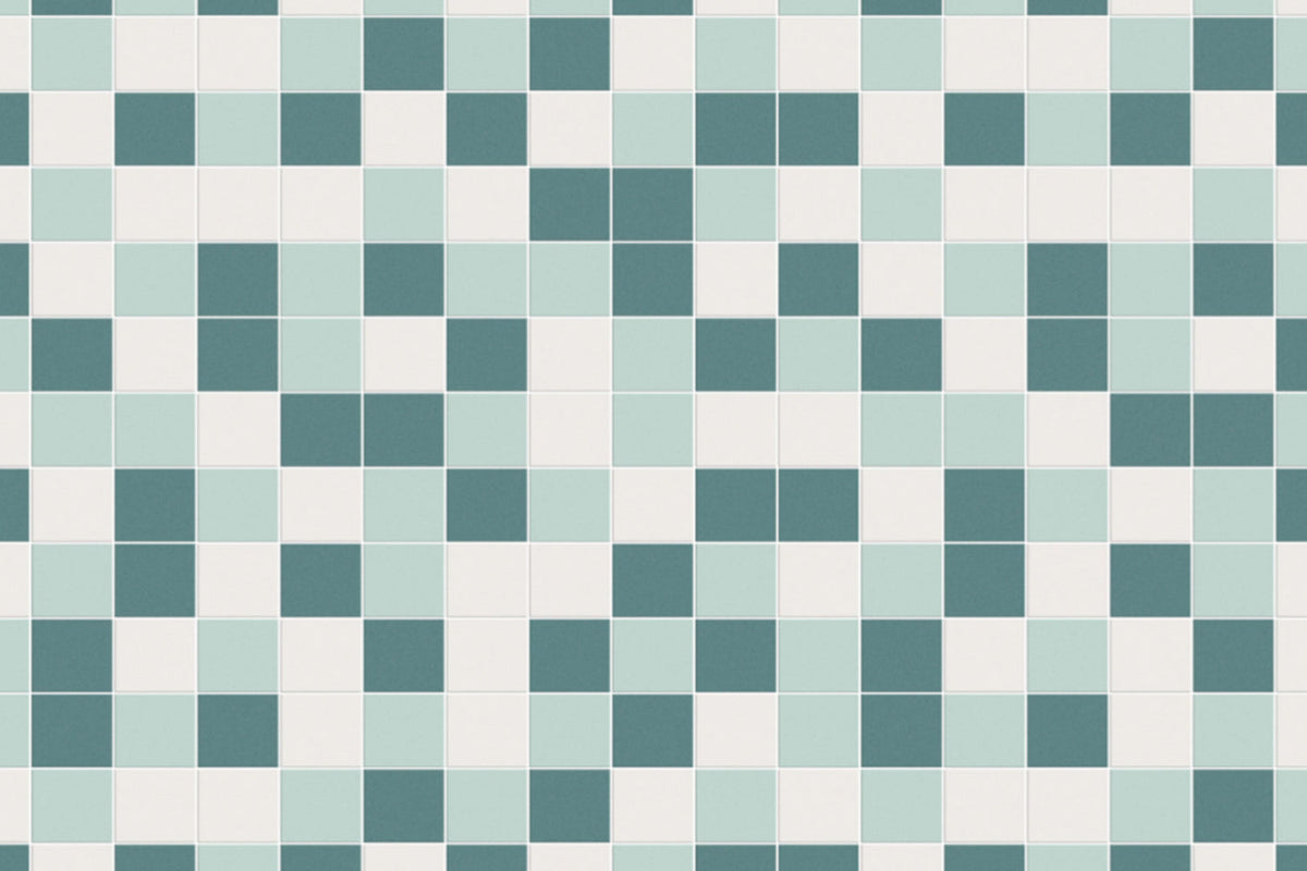 Toilettenrückwand Fliesenoptik
