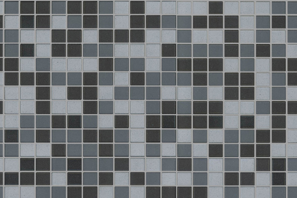 Toilettenrückwand Fliesenoptik