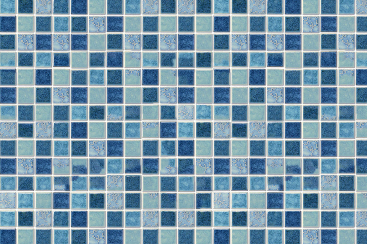 Toilettenrückwand Fliesenoptik