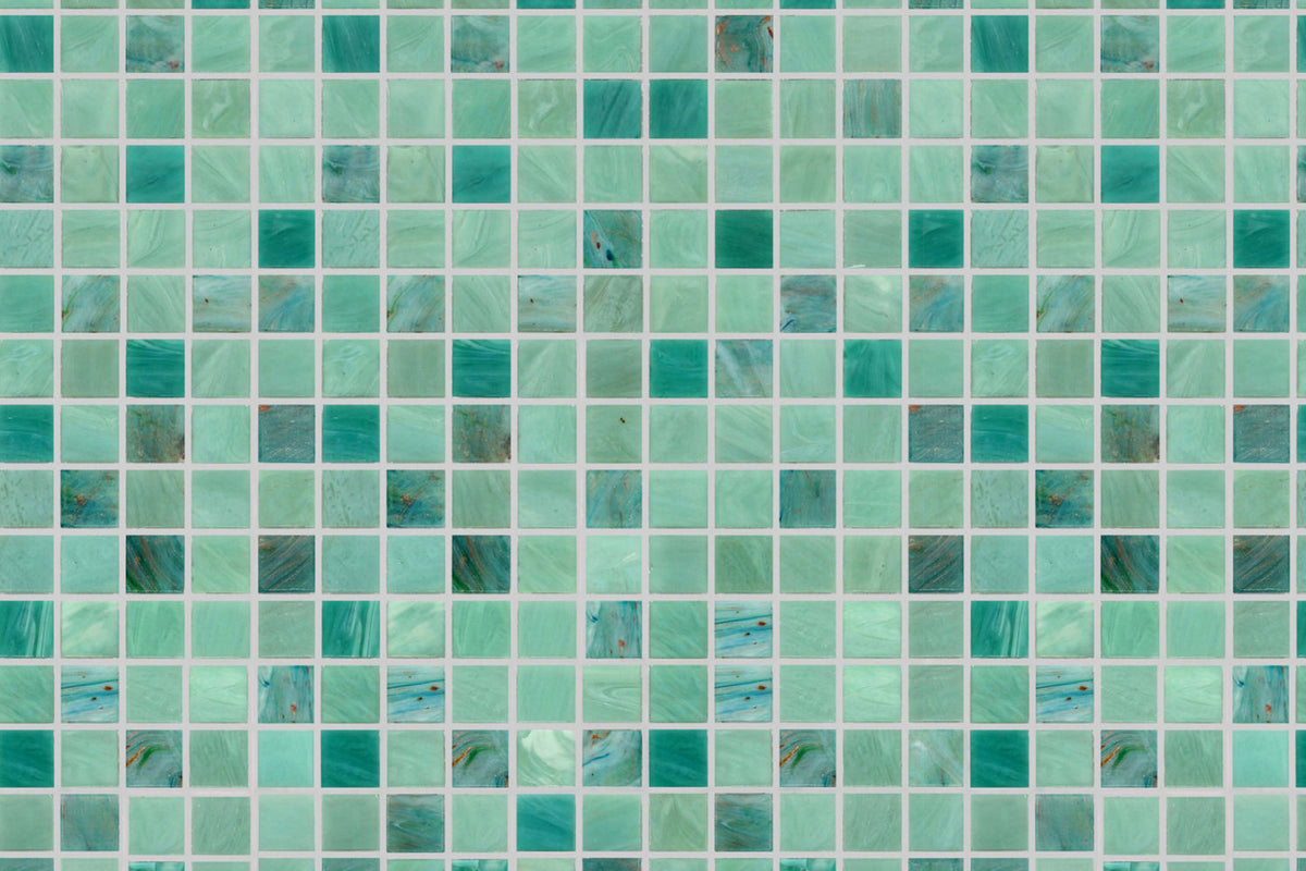 Toilettenrückwand Fliesenoptik