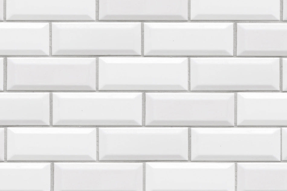 Toilettenrückwand Fliesenoptik