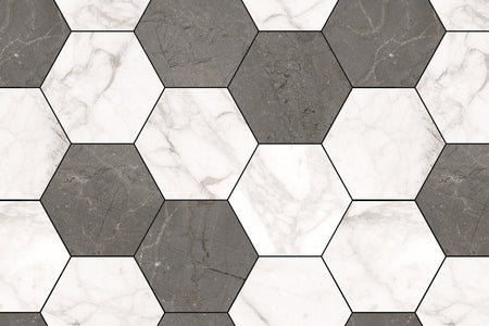 Toilettenrückwand Fliesenoptik