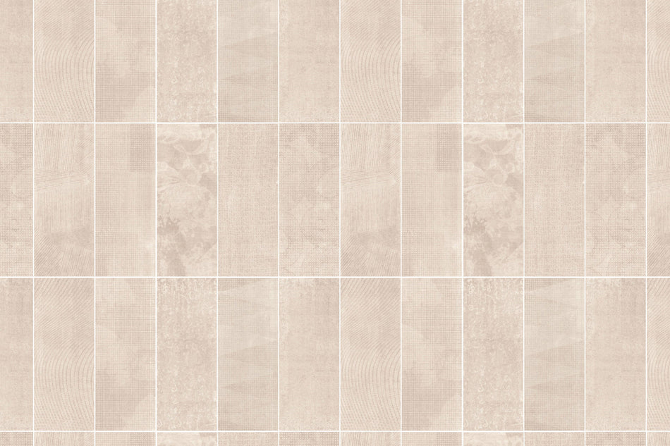 Toilettenrückwand Fliesenoptik
