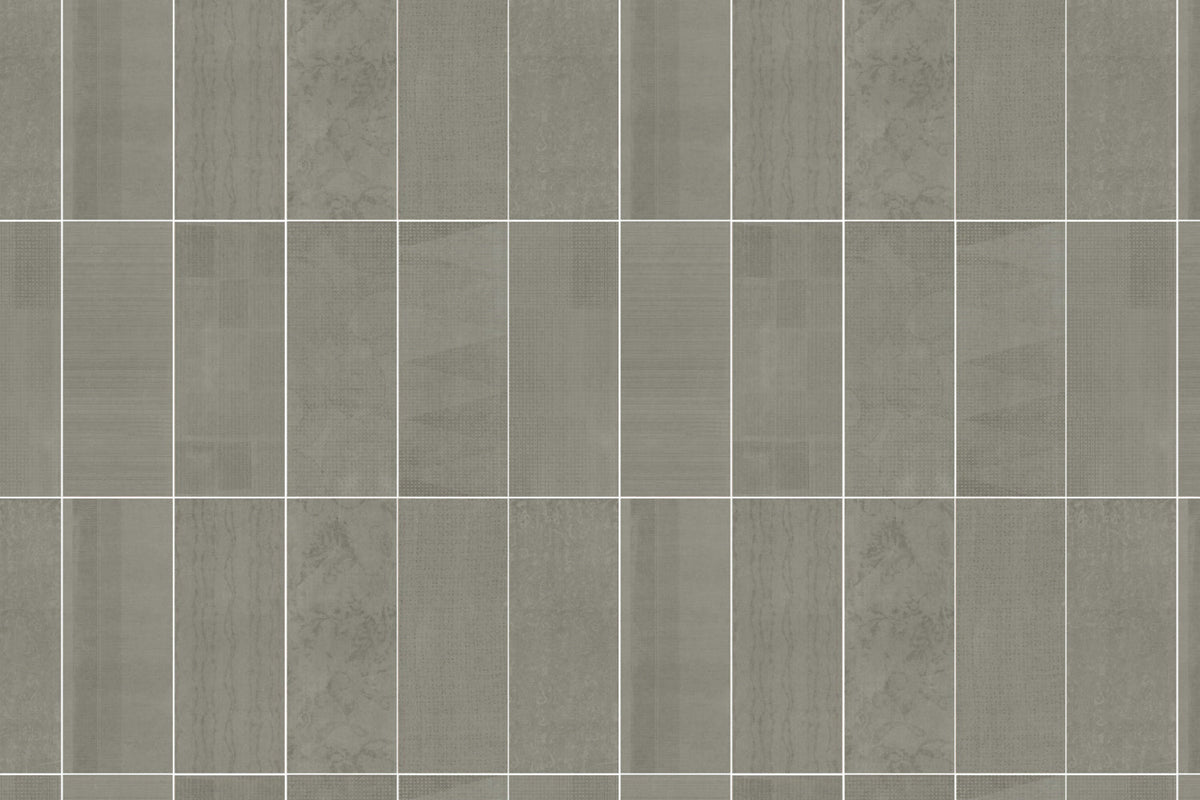 Toilettenrückwand Fliesenoptik