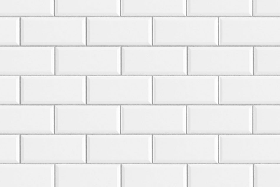 Toilettenrückwand Fliesenoptik