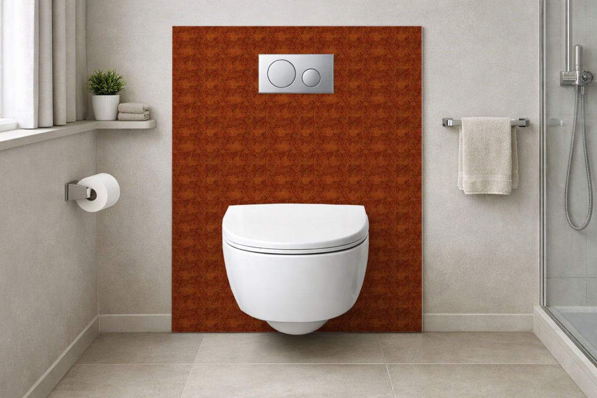 Toilettenrückwand Holzoptik