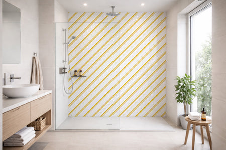 Toilettenrückwand Musteroptik