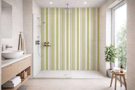 Toilettenrückwand Musteroptik