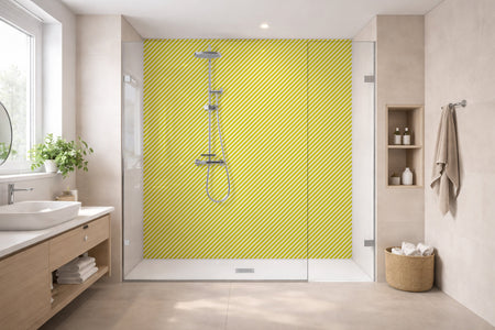 Toilettenrückwand Musteroptik