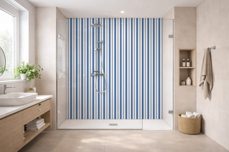 Toilettenrückwand Musteroptik