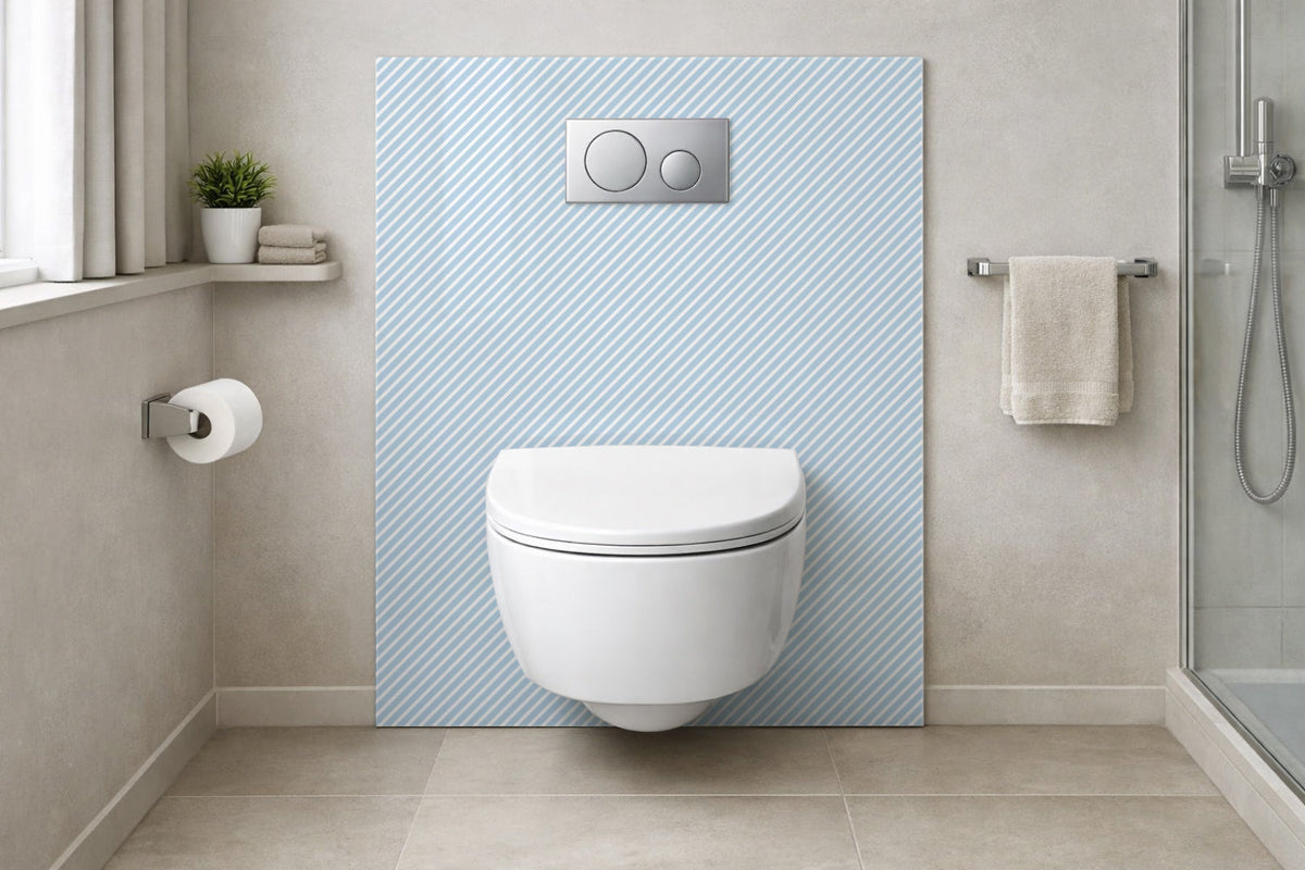 Toilettenrückwand Musteroptik