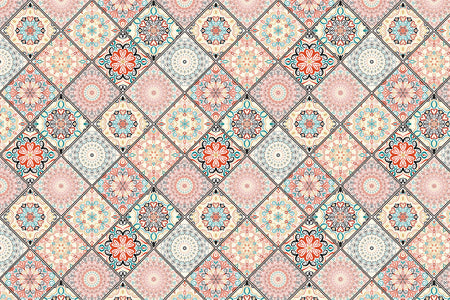 Toilettenrückwand Patchwork