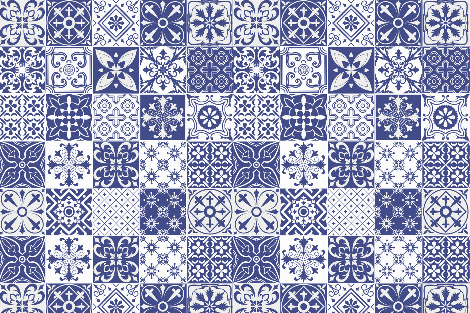 Toilettenrückwand Patchwork