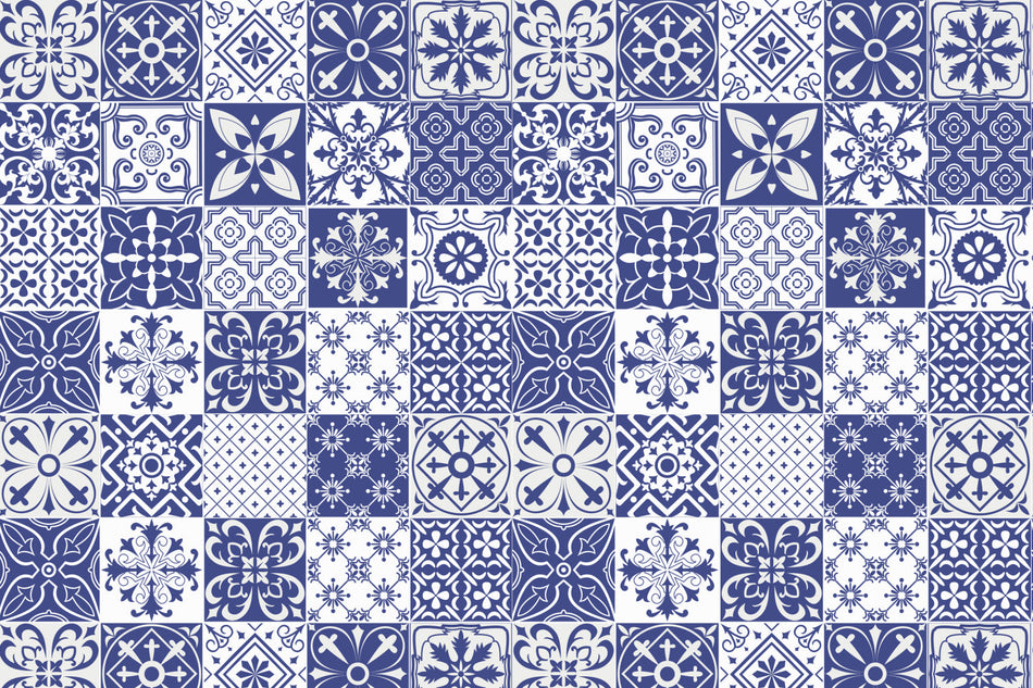 Toilettenrückwand Patchwork