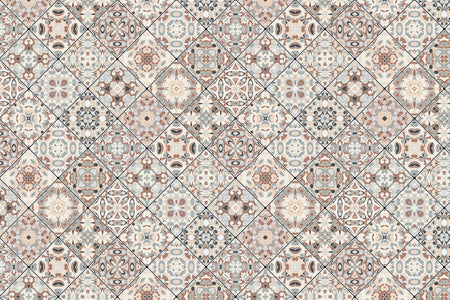 Toilettenrückwand Patchwork